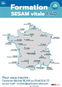 Carte des formation SV
